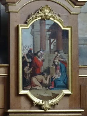 Tableau : L'Adoration des Mages dans la Cathédrale Notre-Dame du Havre