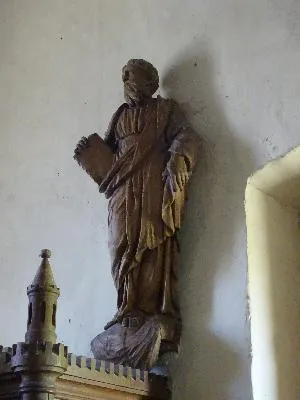 Saint-Pierre, Saint-Paul, Saint-Augustin dans l'Église Saint-Martin de Brémontier-Merval