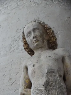 Statue : Saint-Sébastien dans l'Église de La Bouille