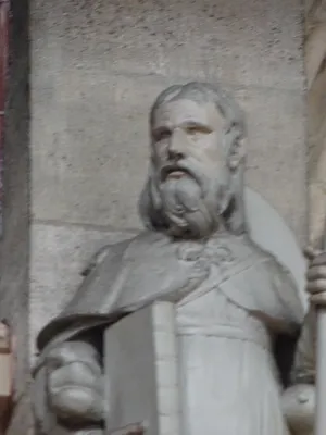 Statue St-Jacques-Majeur dans la Cathédrale Notre-Dame du Havre