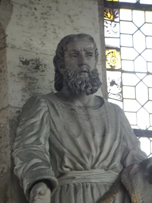 Statue de St-Marc dans la Cathédrale Notre-Dame du Havre