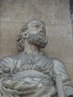 Statue de St-Thomas dans la Cathédrale Notre-Dame du Havre