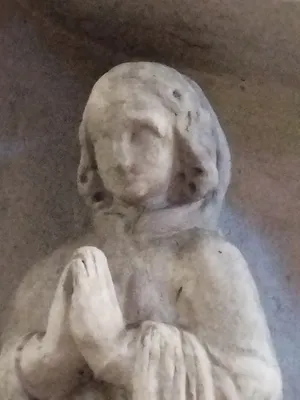 Monument sépulcral : Vierge à l'Enfant et donateur dans l'Église de Blangy-sur-Bresle