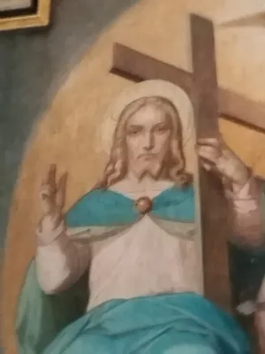 Retable et tabernacle du maître-autel de l'Église Saint-Laurent à Rétonval
