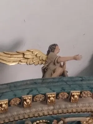 Retable et tabernacle du maître-autel de l'Église Saint-Laurent à Rétonval