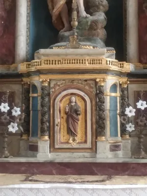 Maître-autel de l'Église Saint-Jean-Baptiste à Harcanville