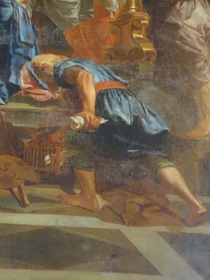 Tableau : La Présentation au Temple dans l'Église Notre-Dame-de-l'Assomption à Pavilly