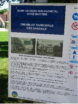 Chemin de randonnée des hameaux à Saint-Jacques-sur-Darnétal