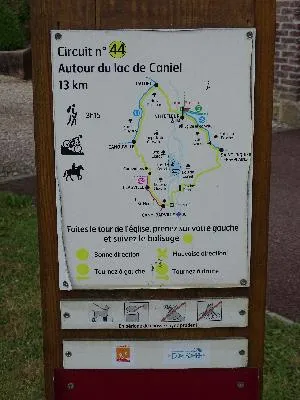 Randonnées en Seine-Maritime : N°44 Autour du Lac de Caniel à Vittefleur
