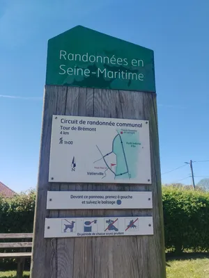 Randonnées en Seine-Maritime : Tour de Brémont à Vatierville