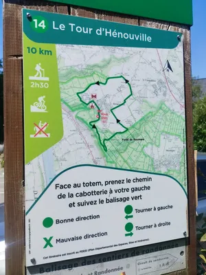 Randonnées en Seine-Maritime : N° 14 Le Tour d'Hénouville à Hénouville