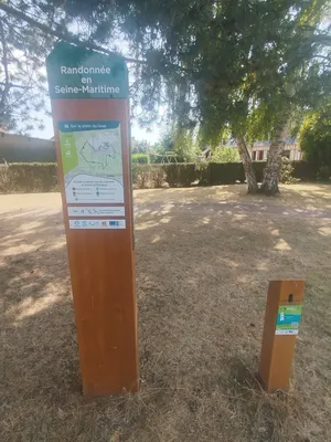 Randonnées en Seine-Maritime : N° 18 Sur la piste du Loup à Montigny