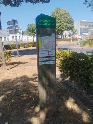 Randonnées en Seine-Maritime : N° 17 Pointe de Caux à Gonfreville-l'Orcher
