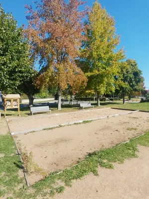 Terrain de pétanque de La Londe