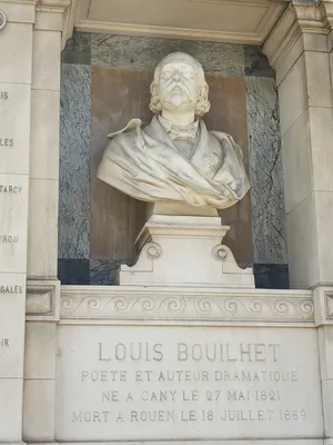 Fontaine Louis Bouilhet à Rouen