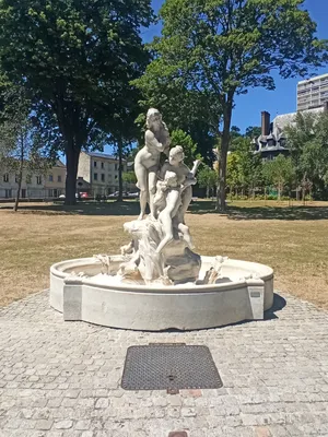 Fontaine du Square Grosos au Havre
