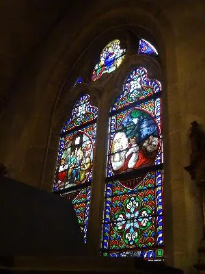 Vitrail Baie I dans l'Église Saint-Martin de Grand-Couronne