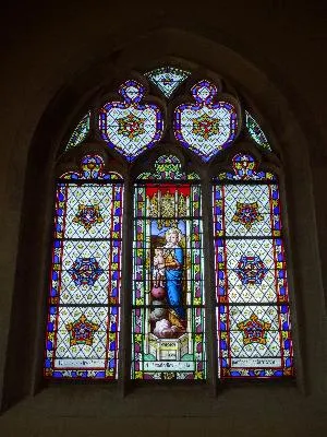 Vitrail Baie C dans l'Église Saint-Germain d'Isneauville