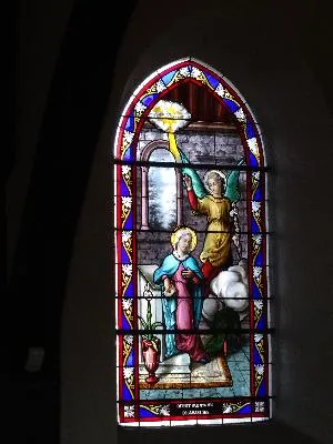 Vitrail Baie A dans l'église Saint-Pierre de Gouy