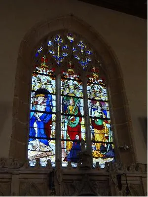 Vitrail Baie A dans l'église Notre-Dame de l'Assomption de Montville