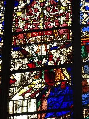 Vitrail Baie G dans la Cathédrale Notre-Dame de Rouen