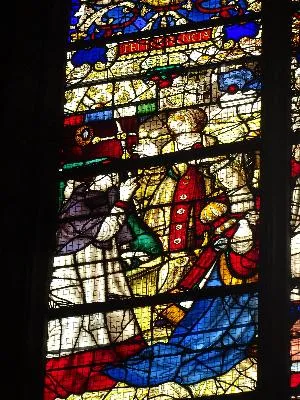 Vitrail Baie G dans la Cathédrale Notre-Dame de Rouen