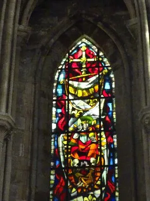 Vitrail Baie H dans la Cathédrale Notre-Dame de Rouen