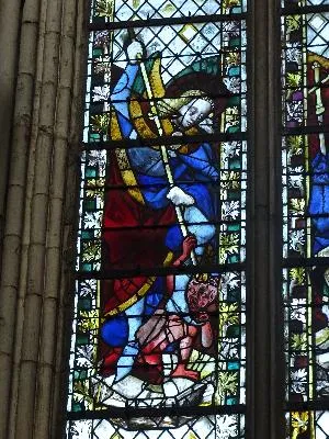 Vitrail Baie J dans la Cathédrale Notre-Dame de Rouen