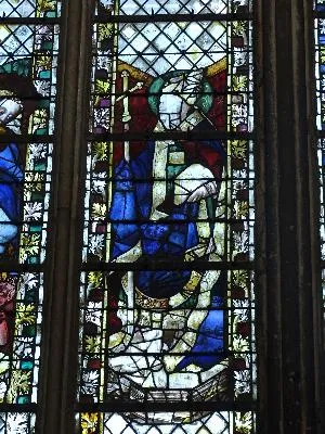 Vitrail Baie J dans la Cathédrale Notre-Dame de Rouen