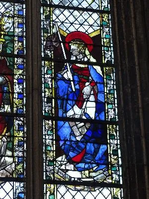 Vitrail Baie J dans la Cathédrale Notre-Dame de Rouen