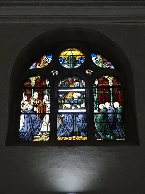 Vitrail Baie E dans le Monastère des Bénédictines de Rouen
