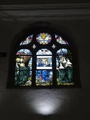 Vitrail Baie I dans le Monastère des Bénédictines de Rouen
