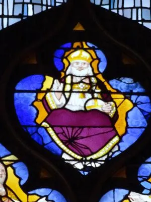 Vitrail Baie 12 : La Vie Glorieuse du Christ dans l'église Sainte-Jeanne-d'Arc de Rouen