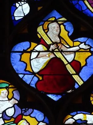 Vitrail Baie 12 : La Vie Glorieuse du Christ dans l'église Sainte-Jeanne-d'Arc de Rouen