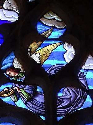 Vitrail Baie I dans l'Église Saint-Ouen de Longpaon à Darnétal