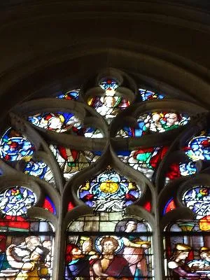 Vitrail Baie 19 : Saint Jean-Baptiste dans l'Église Saint-Godard de Rouen