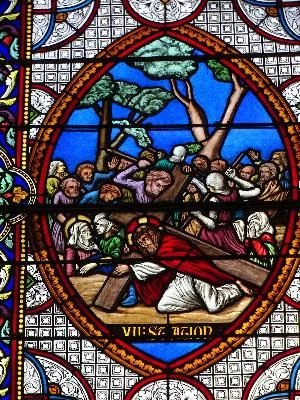 Vitrail Baie 31 dans l'Église de l'Immaculee-Conception d'Elbeuf-sur-Seine