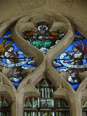 Vitrail Baie 16 dans l'Église Notre-Dame de Lillebonne