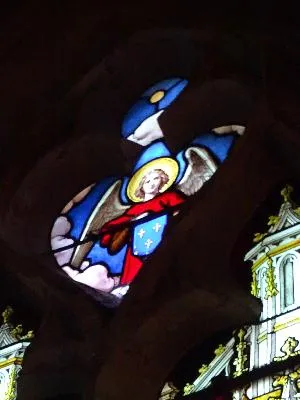 Vitrail Baie 17 dans l'Église Notre-Dame de Lillebonne