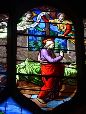 Vitrail Baie 18 dans l'Église Saint-Patrice à Rouen
