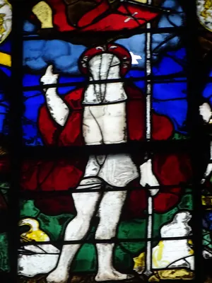 Vitrail Baie 2 : La Vie du Christ dans l'Église Saint-Patrice de Rouen