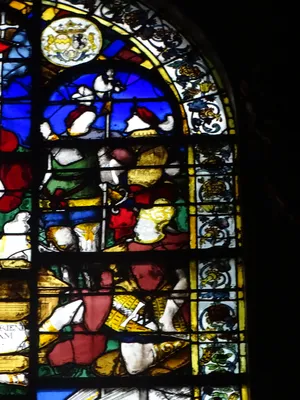 Vitrail Baie 2 : La Vie du Christ dans l'Église Saint-Patrice de Rouen