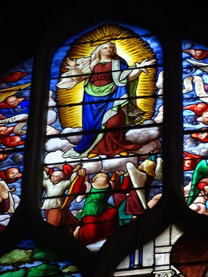 Vitrail Baie 17 dans l'Église Saint-Patrice de Rouen