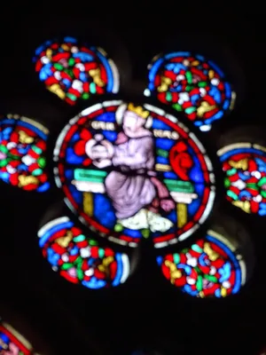 Vitrail Baie K dans l'Église Notre-Dame à Neufchâtel-en-Bray