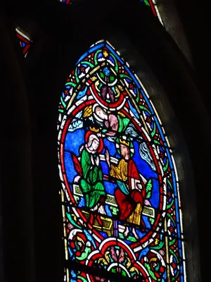 Vitrail Baie L dans l'Église Notre-Dame à Neufchâtel-en-Bray