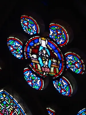 Vitrail Baie L dans l'Église Notre-Dame à Neufchâtel-en-Bray