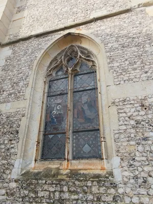 Vitrail Baie 5 de l'Église de Bosc-Guérard-Saint-Adrien