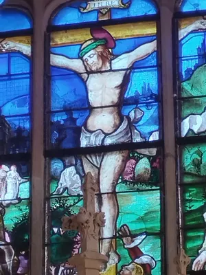Vitrail Baie 0 dans l'église Notre-Dame de l'Assomption de Montville