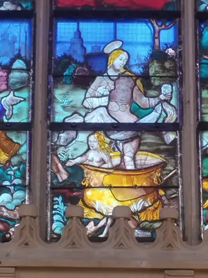 Vitrail Baie 3 dans l'église Notre-Dame de l'Assomption de Montville
