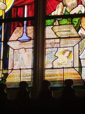 Vitrail Baie 4 dans l'église Notre-Dame de l'Assomption de Montville